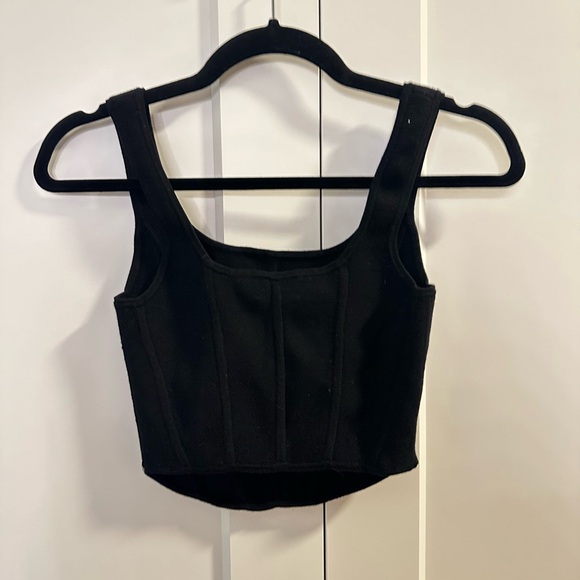 Wilfred corset-style crop top - Picture 3 of 3